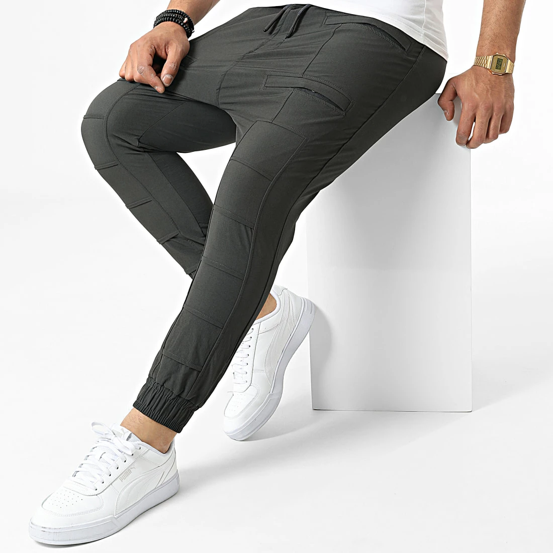 Vente flash 🥰 Jogger Pant Y007 Gris Anthracite de Classic Series 🔔 5 Vente flash 🥰 Jogger Pant Y007 Gris Anthracite de Classic Series 🔔 – Image 3