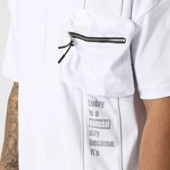 Remise 😍 Ensemble Tee 👕 Shirt Oversize Short Jogging Y258UST Blanc de Classic Series 🥰 -Classic Series Soldes classic series 321338 Y258UST BEYAZ 20220530T161424 02