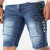 Meilleur prix 🌟 Short Jean Slim E9671 Bleu Denim de Classic Series ❤️ -Classic Series Soldes classic series 321617 E9671 20220608T143503 01