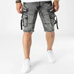 Le moins cher 😍 Short Jean E9660 Gris de Classic Series 🤩 -Classic Series Soldes classic series 321672 E9660 20220603T143953 03