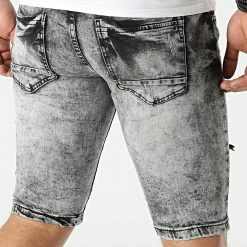 Vente flash 😀 Short Jean E7767 Gris de Classic Series 🎁 9 Vente flash 😀 Short Jean E7767 Gris de Classic Series 🎁 -Classic Series Soldes classic series 321726 E7767 20220603T141228 04