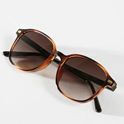 Remise 💯 Lunettes De Soleil 026154 Fauve Vert Dégradé de Classic Series 😉 -Classic Series Soldes classic series 323135 026154 ECAILLE CLAIR 20220610T120318 04