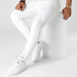 Coupon 🤩 Jean Skinny DHZ-3870 Blanc de Classic Series 👏 -Classic Series Soldes classic series 323306 DHZ 3870 3 BEYAZ 20220610T143352 03
