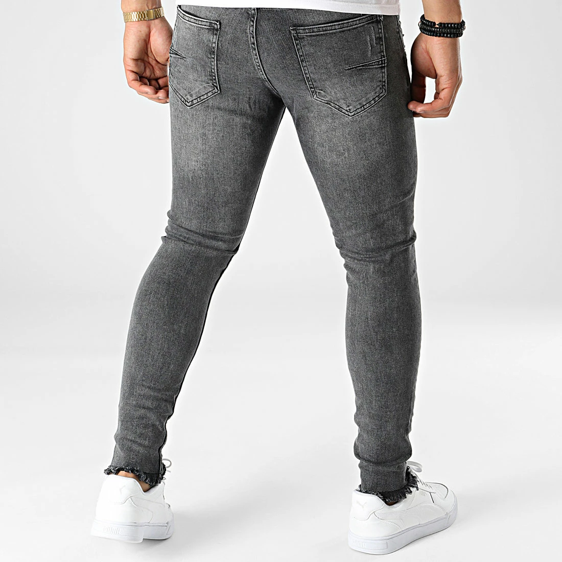 Vente flash 😍 Jean Skinny DHZ-3739 Gris Anthracite de Classic Series 👍 6 Vente flash 😍 Jean Skinny DHZ-3739 Gris Anthracite de Classic Series 👍 – Image 4