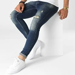 Meilleure vente 💯 Jean Skinny DHZ-3230 Bleu Denim de Classic Series 🌟 -Classic Series Soldes classic series 323320 DHZ 3230 K TINT 20220610T142650 03