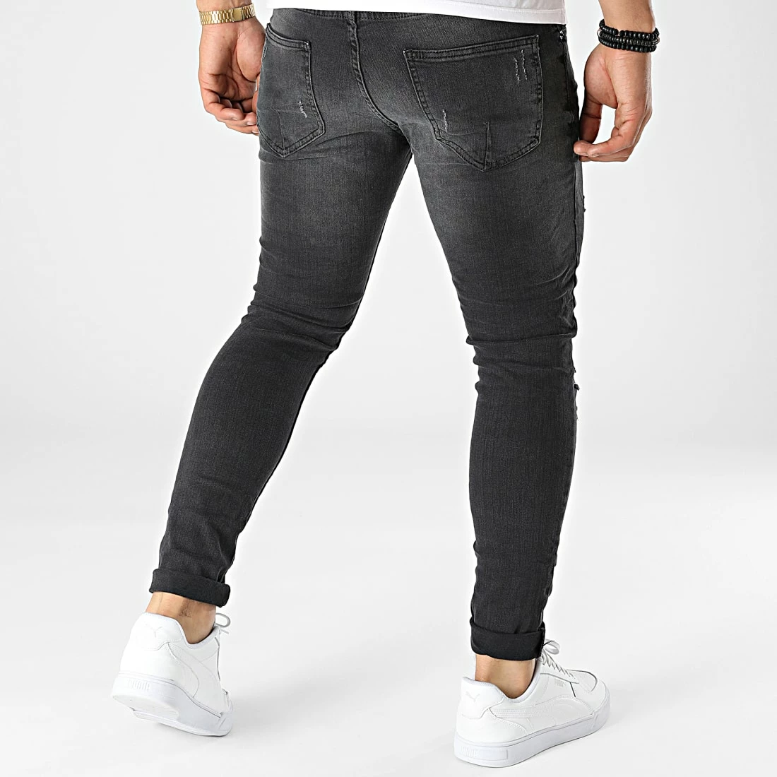 Acheter 😉 Jean Skinny DHZ-3203 Gris Anthracite de Classic Series 🌟 6 Acheter 😉 Jean Skinny DHZ-3203 Gris Anthracite de Classic Series 🌟 – Image 4