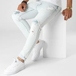 Top 10 ✨ Jean Slim DH-5007 Bleu Wash de Classic Series 🥰 -Classic Series Soldes classic series 323325 DH 5007 SLIM A MAVI 20220610T143030 03