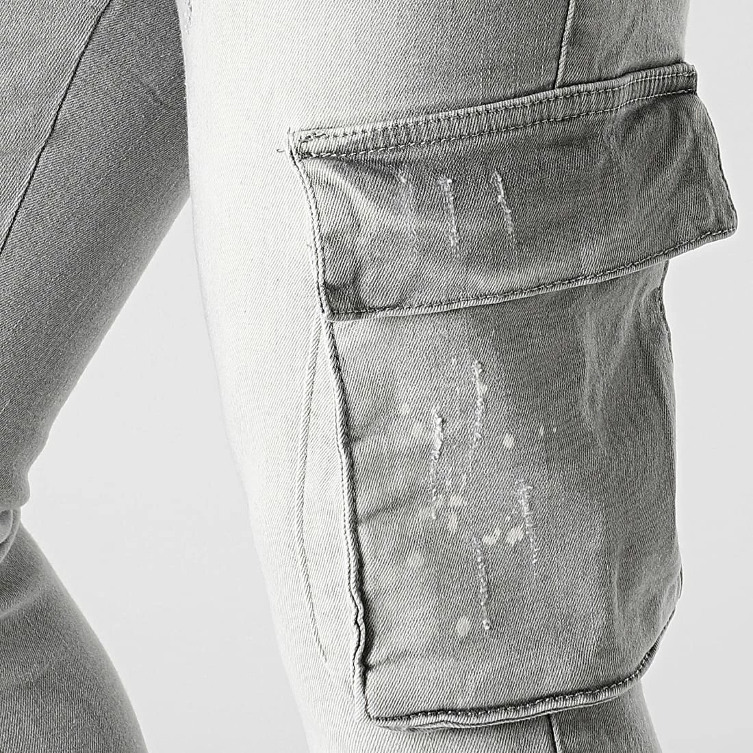 Budget 🥰 Jean Skinny DHZ-3807 Gris de Classic Series 👏 4 Budget 🥰 Jean Skinny DHZ-3807 Gris de Classic Series 👏 – Image 2