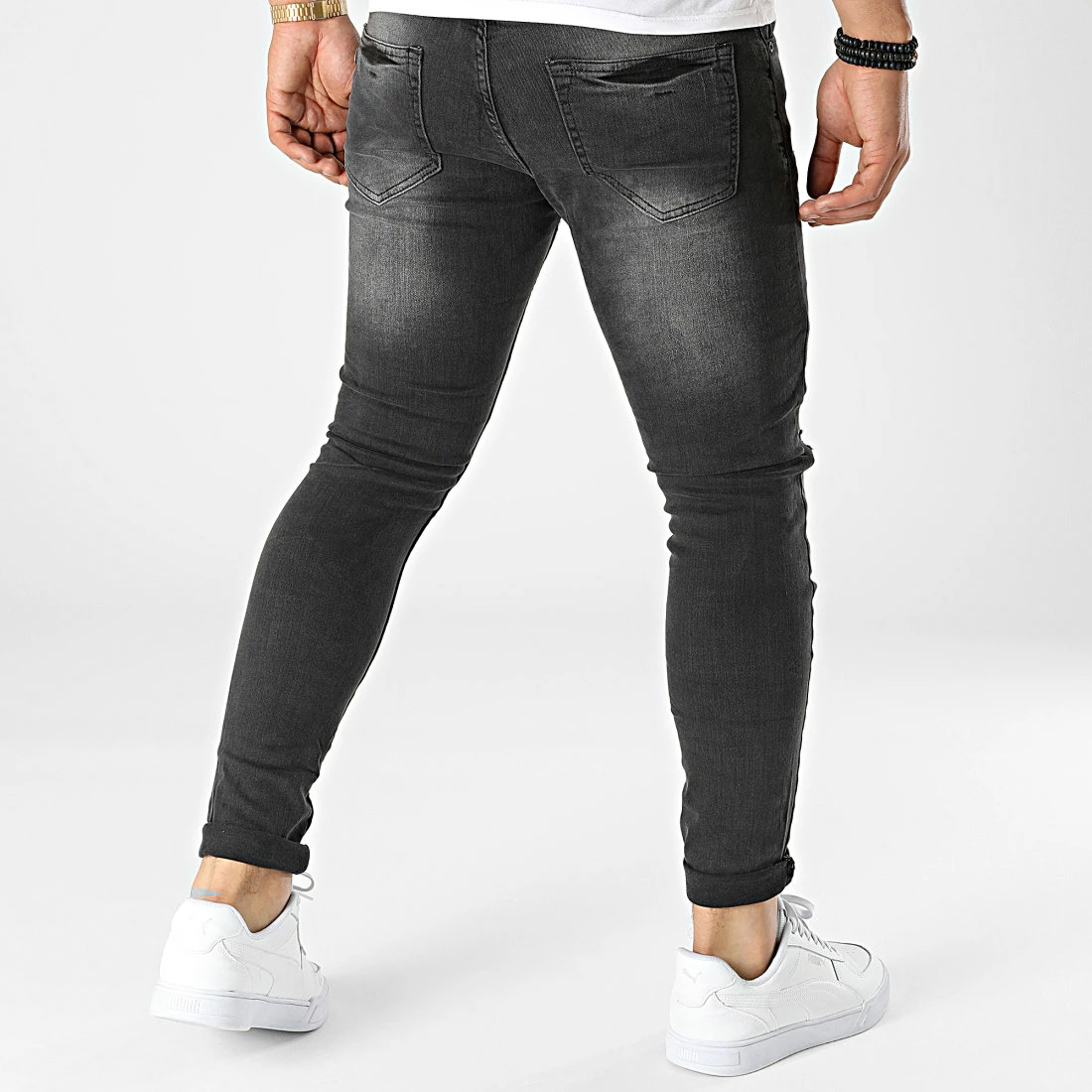 Tout neuf ✔️ Jean Skinny DHZ-3253 Noir de Classic Series 🛒 6 Tout neuf ✔️ Jean Skinny DHZ-3253 Noir de Classic Series 🛒 – Image 4