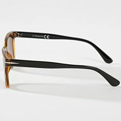 Grosses soldes ❤️ Lunettes De Soleil 026169 Fauve Marron Dégradé de Classic Series ⌛ -Classic Series Soldes classic series 323356 026169 ECAILLE CLAIR 20220614T162529 03