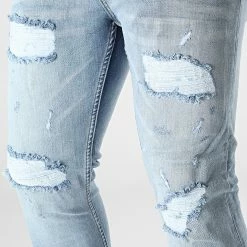 Offres ⌛ Jean Slim DH-5005 Bleu Wash de Classic Series 👏 -Classic Series Soldes classic series 323387 DH 5005 SLIM O MAVI 20220610T143112 02