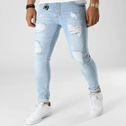 Meilleur prix 👍 Jean Skinny DHZ-3762 Bleu Wash de Classic Series 😀
