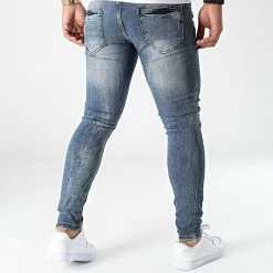 Meilleure vente ✔️ Jean Skinny 4014 Bleu Denim de Classic Series ✨ -Classic Series Soldes classic series 323435 DHZ 4014 TINT RANDIM 20220704T162006 04