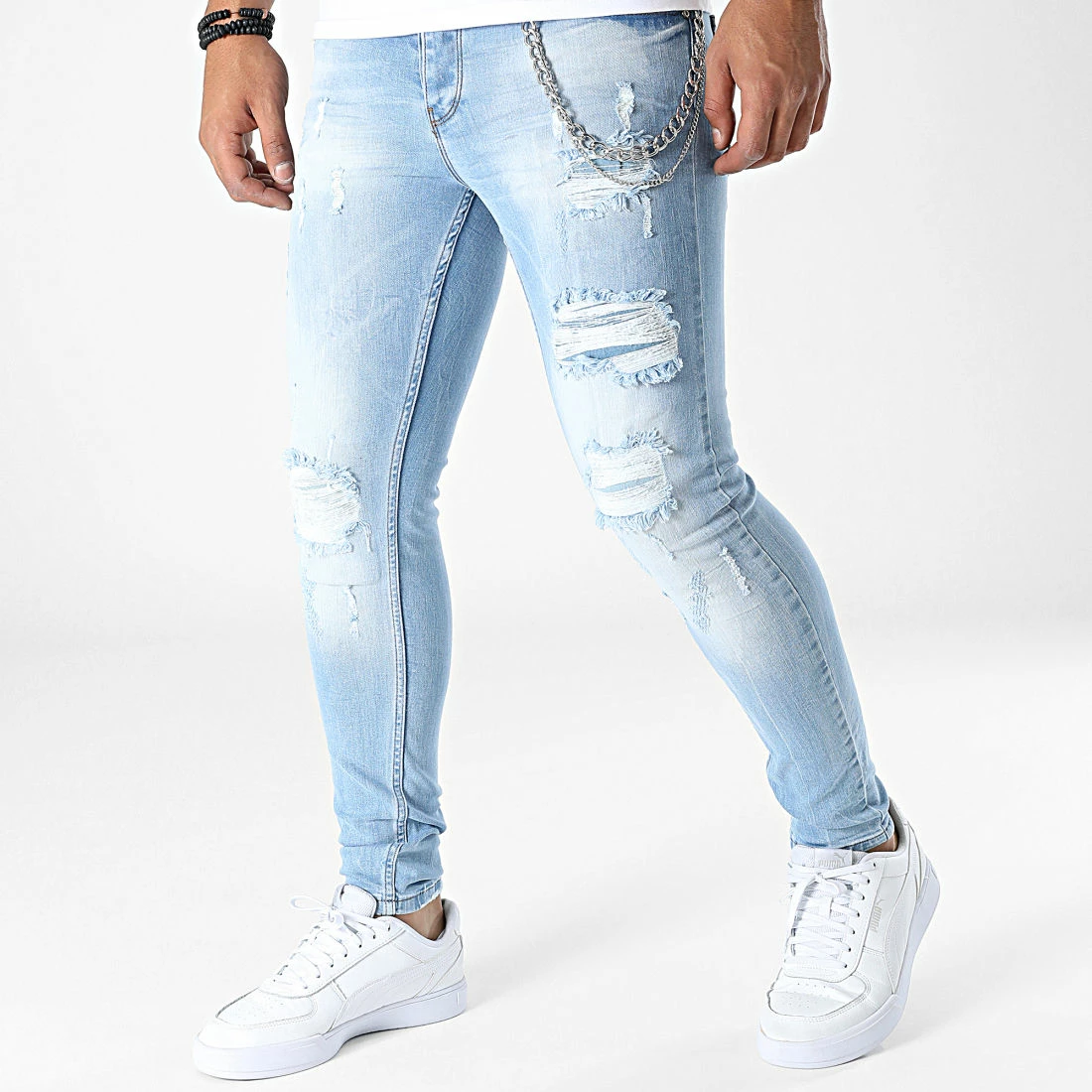 Budget ✔️ Jean Skinny DHZ-3847 Bleu Wash de Classic Series 🌟 3 Budget ✔️ Jean Skinny DHZ-3847 Bleu Wash de Classic Series 🌟