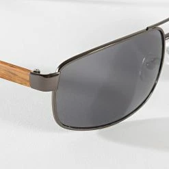 Nouveau ❤️ Lunettes De Soleil 014326 Noir Bois de Classic Series 🎉 -Classic Series Soldes classic series 323586 014326 NOIR BOIS CLAIR 20220614T162000 02