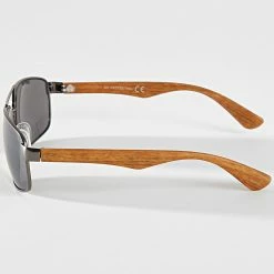 Nouveau ❤️ Lunettes De Soleil 014326 Noir Bois de Classic Series 🎉 -Classic Series Soldes classic series 323586 014326 NOIR BOIS CLAIR 20220614T162002 03