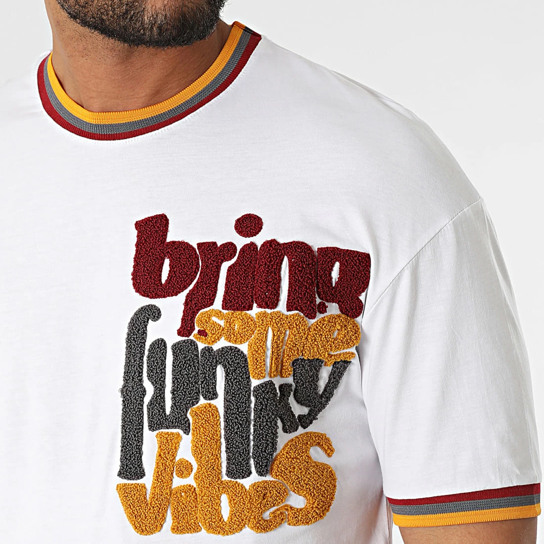 Nouveau 🎉 Tee 👚 Shirt G22-667 Blanc de Classic Series 😀 4 Nouveau 🎉 Tee 👚 Shirt G22-667 Blanc de Classic Series 😀 – Image 2