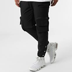 De gros 😀 Ensemble Tee 👕 Shirt Poche Et Pantalon Jogging F22-909T Noir Blanc de Classic Series ✔️ -Classic Series Soldes classic series 323762 F22 909T BEYAZ SIYAH 20220708T102331 04