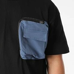 Remise 👍 Ensemble Tee 👚 Shirt Poche Et Pantalon Jogging F22-909T Noir Bleu de Classic Series ✔️ -Classic Series Soldes classic series 323764 F22 909T SIYAH MAVI 20220617T150914 02