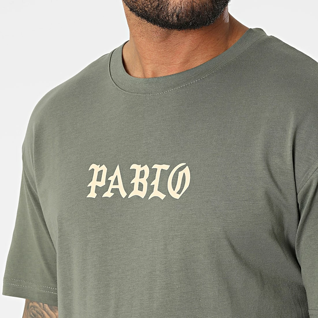 Top 10 🔥 Tee 👚 Shirt G22-708 Vert Kaki de Classic Series ❤️ 4 Top 10 🔥 Tee 👚 Shirt G22-708 Vert Kaki de Classic Series ❤️ – Image 2