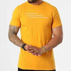 Remise ⭐ Tee 👚 Shirt BEJ190 Jaune de Classic Series 🎉 -Classic Series Soldes classic series 324197 BEJ190 YELLOW 20220620T151942 03