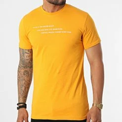 Remise ⭐ Tee 👚 Shirt BEJ190 Jaune de Classic Series 🎉 -Classic Series Soldes classic series 324197 BEJ190 YELLOW 20220620T151943 04