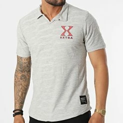 Nouveau ⭐ Tee 👚 Shirt EXO402 Gris de Classic Series 🔥 -Classic Series Soldes classic series 324210 EXO402 GREY 20220620T151226 01