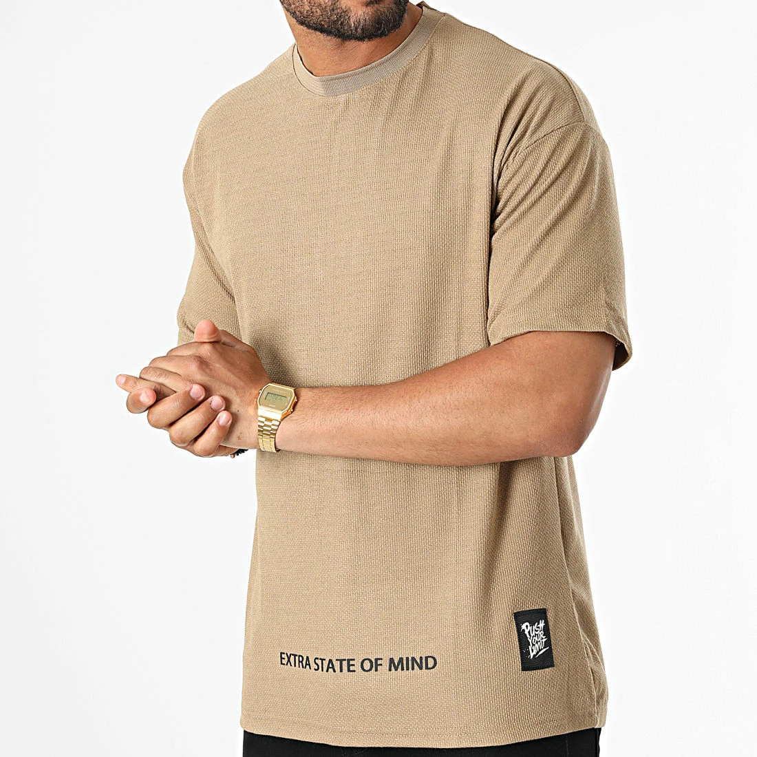 Remise 🎉 Tee 👕 Shirt EXO302 Marron de Classic Series ✨ 5 Remise 🎉 Tee 👕 Shirt EXO302 Marron de Classic Series ✨ – Image 3