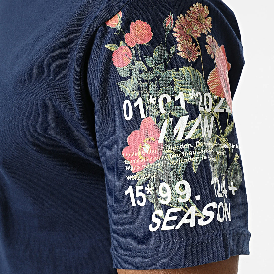 Tout neuf ⭐ Tee 👕 Shirt EX508 Bleu Marine de Classic Series ⭐ 4 Tout neuf ⭐ Tee 👕 Shirt EX508 Bleu Marine de Classic Series ⭐ – Image 2