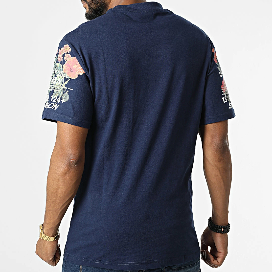 Tout neuf ⭐ Tee 👕 Shirt EX508 Bleu Marine de Classic Series ⭐ 6 Tout neuf ⭐ Tee 👕 Shirt EX508 Bleu Marine de Classic Series ⭐ – Image 4