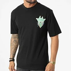 Promo 😀 Tee 👚 Shirt EX516 Noir de Classic Series 👏 -Classic Series Soldes classic series 324256 EX516 BLACK 20220617T161801 04