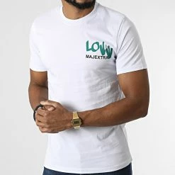 Remise ❤️ Tee 👕 Shirt BEJ183 Blanc de Classic Series ❤️ -Classic Series Soldes classic series 324273 BEJ183 WHITE 20220617T155441 03