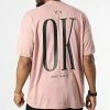 Offres ✨ Tee 👕 Shirt Oversize Large A Poche 22-Y111 Rose de Classic Series 😀 -Classic Series Soldes classic series 324277 22 Y111 SOMON 20220620T154210 01