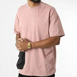 Offres ✨ Tee 👕 Shirt Oversize Large A Poche 22-Y111 Rose de Classic Series 😀 -Classic Series Soldes classic series 324277 22 Y111 SOMON 20220620T154213 03