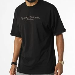 Bon marché 👍 Tee 👚 Shirt 22-Y296 Noir de Classic Series ✔️