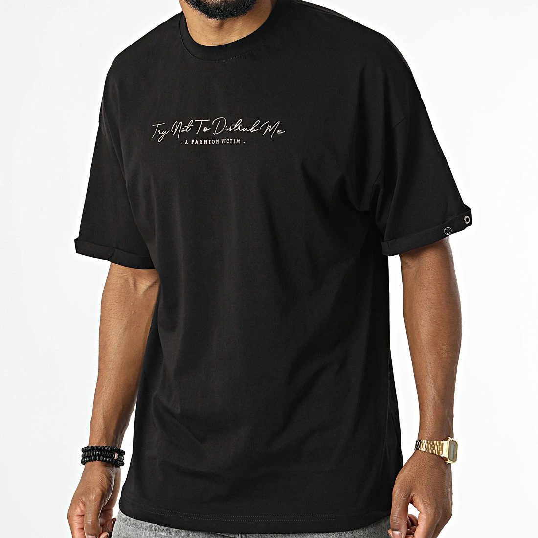 Bon marché 👍 Tee 👚 Shirt 22-Y296 Noir de Classic Series ✔️ 3 Bon marché 👍 Tee 👚 Shirt 22-Y296 Noir de Classic Series ✔️