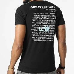 Meilleure vente 🛒 Tee 👚 Shirt BEJ183 Noir de Classic Series 👏