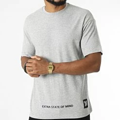 Remise ❤️ Tee 👚 Shirt EXO302 Gris Chiné de Classic Series 🛒 -Classic Series Soldes classic series 324299 EXO302 GREY 20220620T155025 03