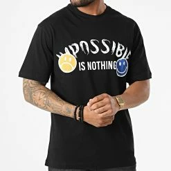 Budget ✔️ Tee 👕 Shirt EX517 Noir de Classic Series 🔔 -Classic Series Soldes classic series 324303 EX517 BLACK 20220617T161833 03