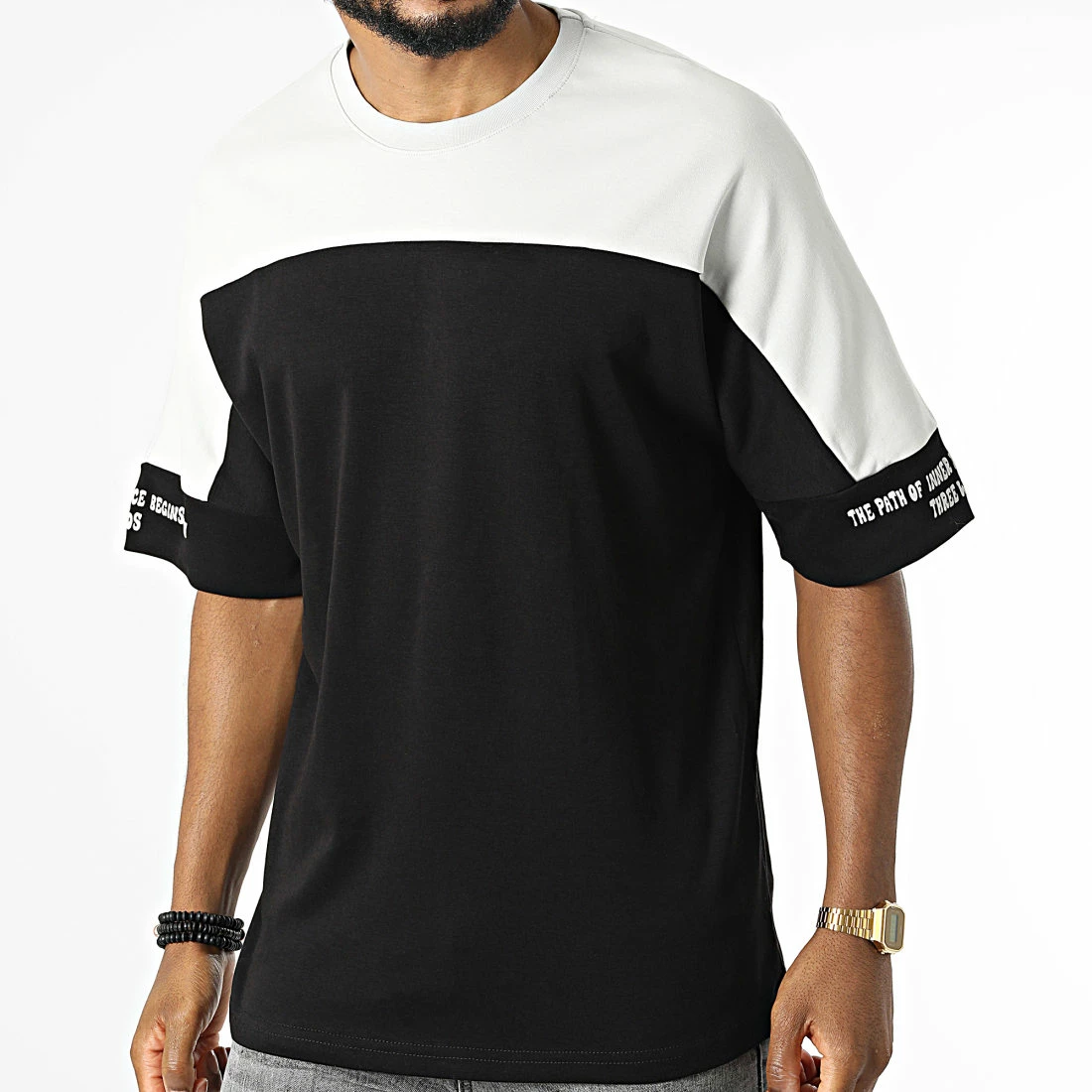 Meilleure vente 💯 Tee 👚 Shirt Oversize Large 22-Y213 Noir de Classic Series ❤️ 3 Meilleure vente 💯 Tee 👚 Shirt Oversize Large 22-Y213 Noir de Classic Series ❤️