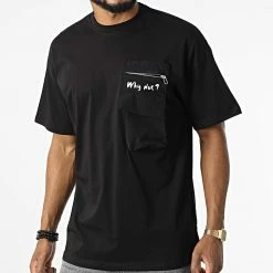 Coupon 🌟 Tee 👚 Shirt Poche 22-Y285 Noir de Classic Series 😍