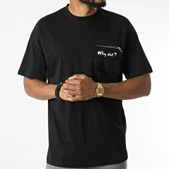 Coupon 🌟 Tee 👚 Shirt Poche 22-Y285 Noir de Classic Series 😍 -Classic Series Soldes classic series 324355 22 Y285 SIYAH 20220617T154959 03