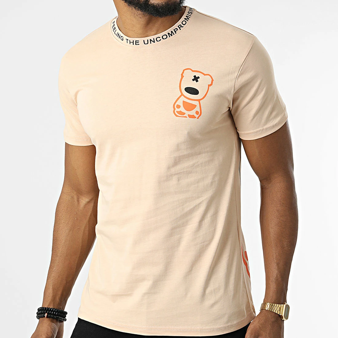 Nouveau 👍 Tee 👚 Shirt BEJ185 Beige de Classic Series ⌛ 4 Nouveau 👍 Tee 👚 Shirt BEJ185 Beige de Classic Series ⌛ – Image 2