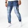 Coupon ✨ Jogger Pant Jean Slim E9628 Bleu Denim de Classic Series 🛒