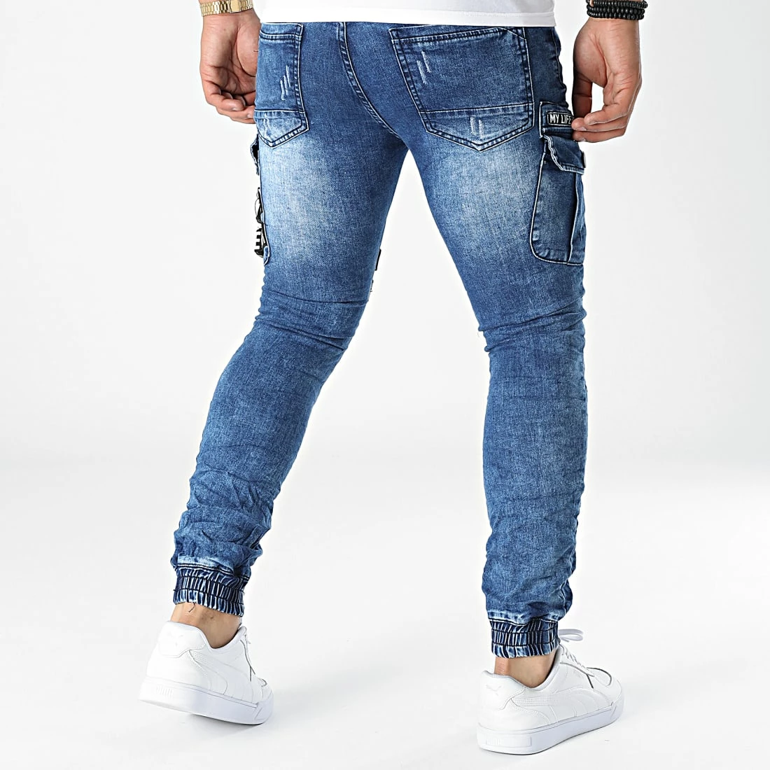 Les meilleures critiques de ❤️ Jogger Pant Jean Slim E9638 Bleu Denim de Classic Series 👍 6 Les meilleures critiques de ❤️ Jogger Pant Jean Slim E9638 Bleu Denim de Classic Series 👍 – Image 4