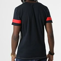 Promo 🤩 Tee 👚 Shirt 3905 Blanc Bleu Marine de Classic Series 🎁 -Classic Series Soldes classic series 325782 3905 NAVY BLANC 20220701T150232 04