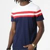 Nouveau ✨ Tee 👚 Shirt Tricolore 4058 Bleu Marine Blanc Rouge de Classic Series ⌛ -Classic Series Soldes classic series 325810 4058 BLANC ROUGE NAVY 20220701T145747 01