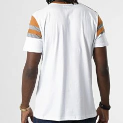 Remise 😍 Tee 👕 Shirt 4058 Blanc Camel Gris Chiné de Classic Series 🔥 -Classic Series Soldes classic series 325812 4058 MARRON GRIS BLANC 20220701T145856 04