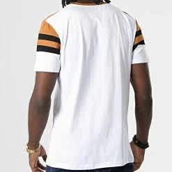 Le moins cher 🧨 Tee 👚 Shirt 4058 Blanc Camel de Classic Series 🎉 -Classic Series Soldes classic series 325813 4058 MARRON NOIR BLANC 20220701T150008 04