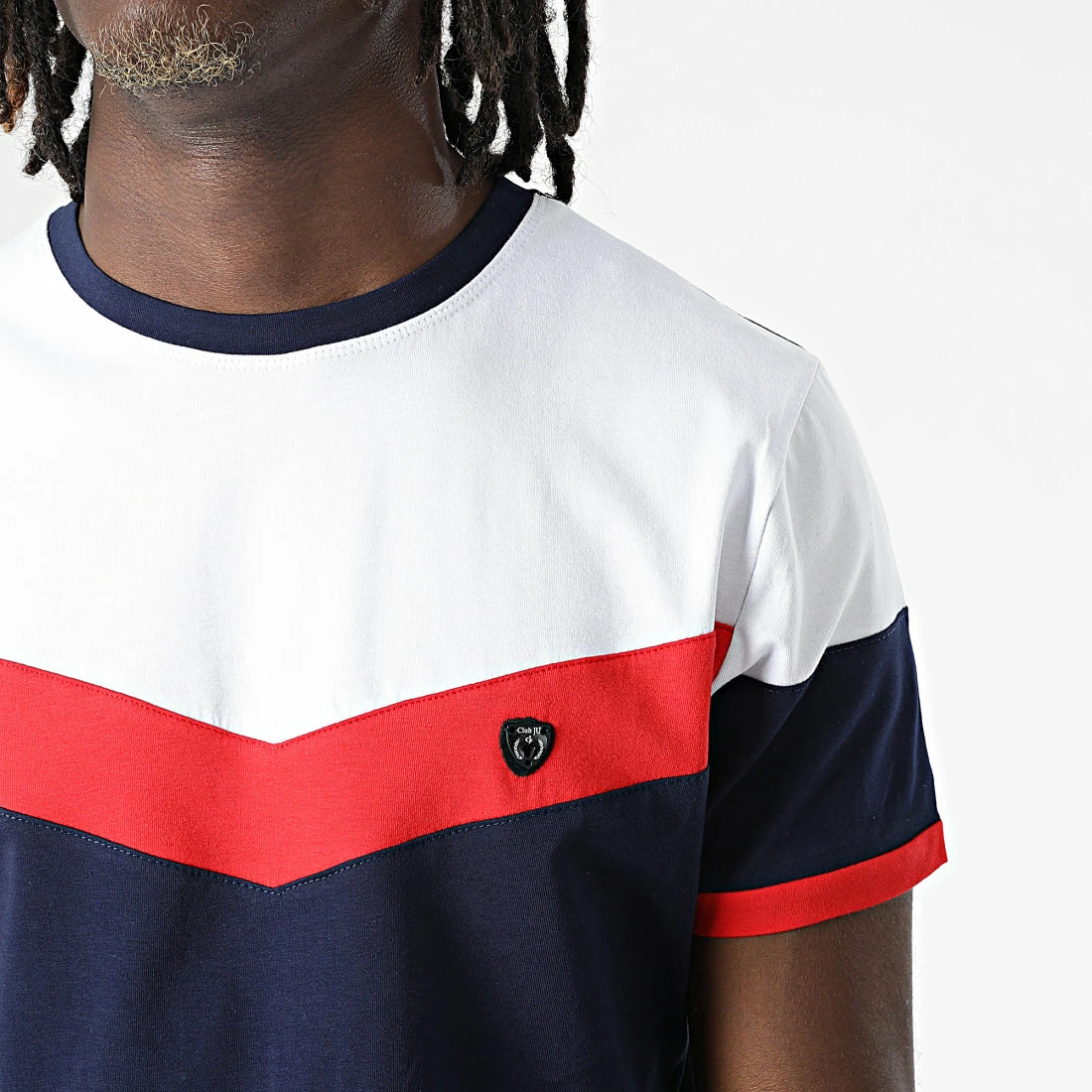 Budget ✨ Tee 👚 Shirt Tricolore 4041 Bleu Marine de Classic Series ⌛ 4 Budget ✨ Tee 👚 Shirt Tricolore 4041 Bleu Marine de Classic Series ⌛ – Image 2